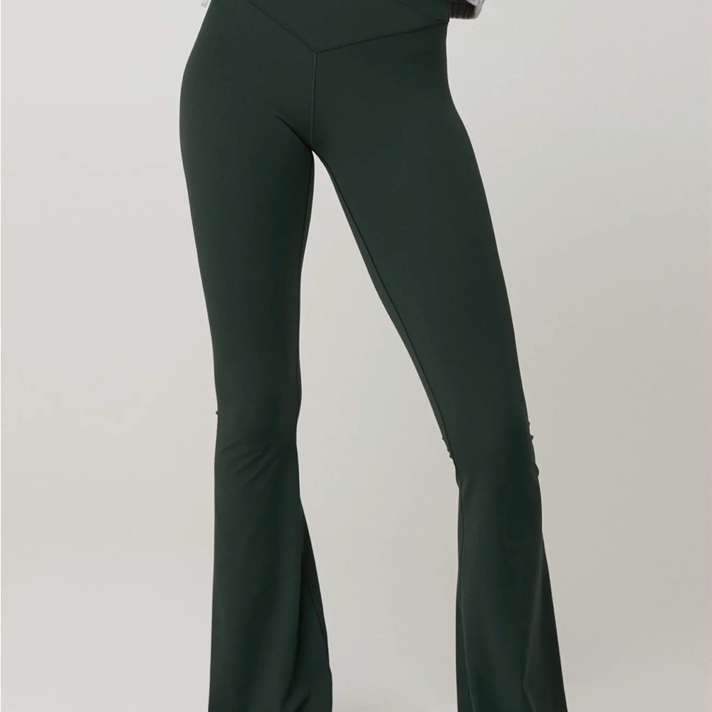 Aerie offline realme Women's Flare Leggings - Dark Green